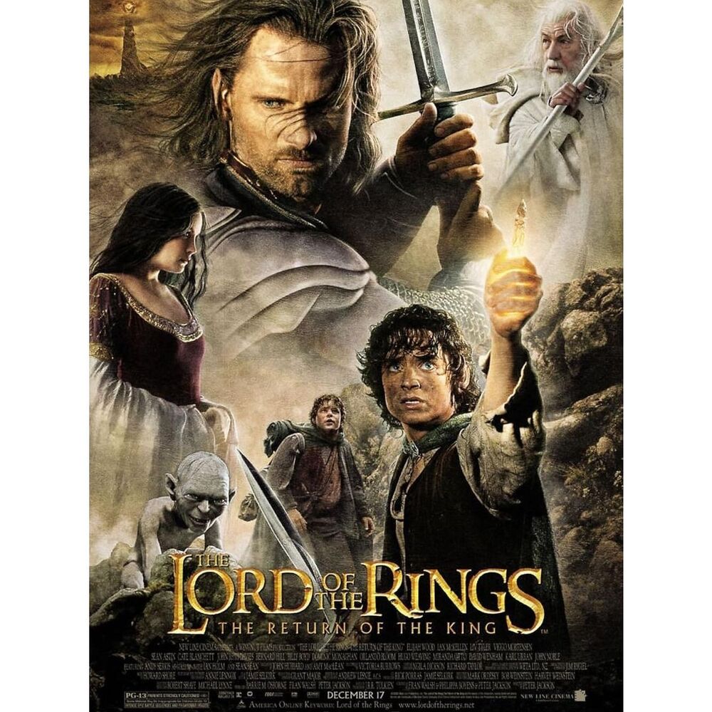 Custom Movie Poster Magnet The Return Of The King Home Kitchen Decor